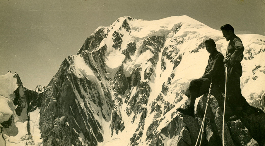 rocce del monte bianco