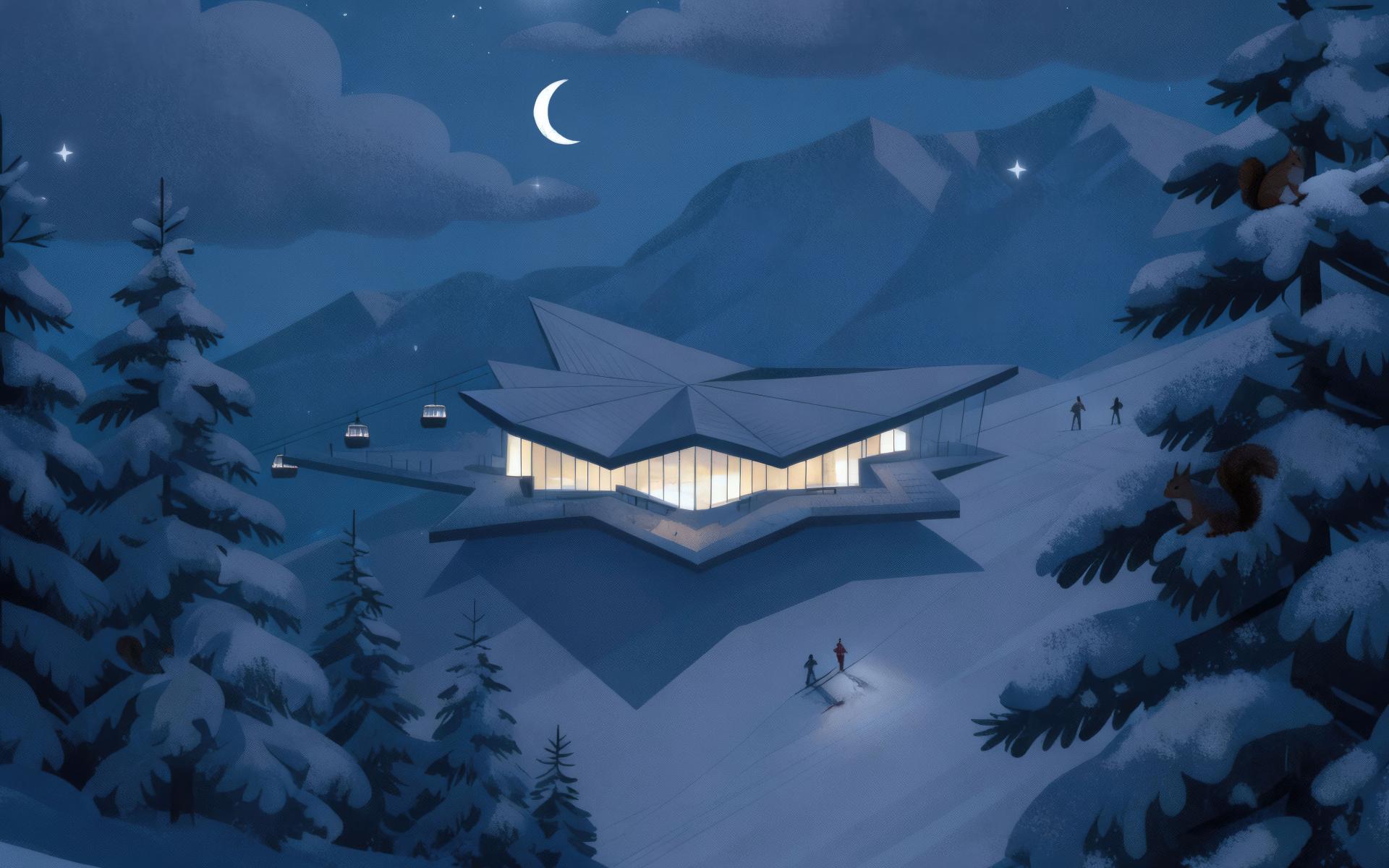 La lumière d'une nouvelle étoile